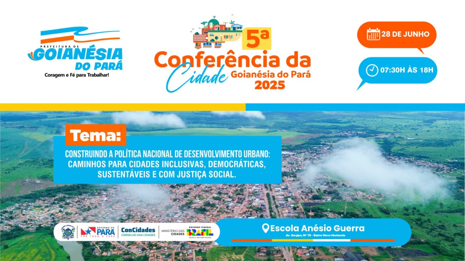 Goianésia do Pará realiza a 5ª Conferência Municipal de Desenvolvimento Urbano