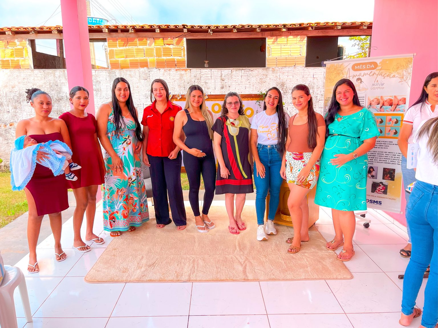 Agosto Dourado: Prefeitura de Goianésia do Pará Promove Evento de Conscientização sobre Aleitamento Materno